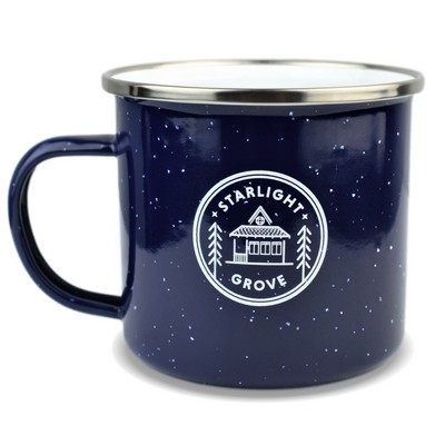 Campfire 17oz Steel Mug with Enamel Finish