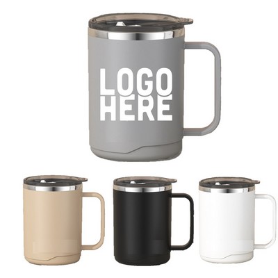 Silk-screen Printed Stainless Steel Coffee Mug